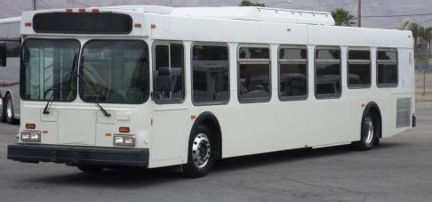 74-passenger transit shuttle bus